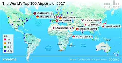 The top 10 airports in the world in 2021: Asia and Europe .